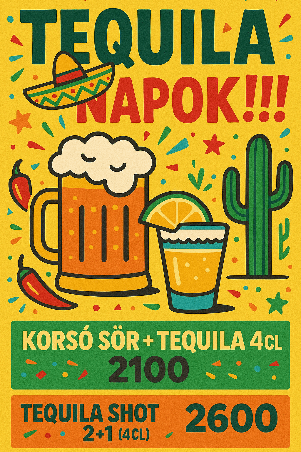 MEGÁLLÓ # TEQUILA DAYS